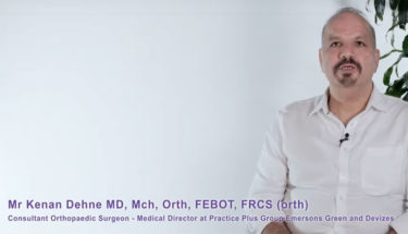 consultant talks about hip replacement surgery