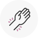 Hand surgery icon