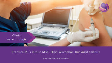 Clinic walk-through of MSK Buckinghamshire