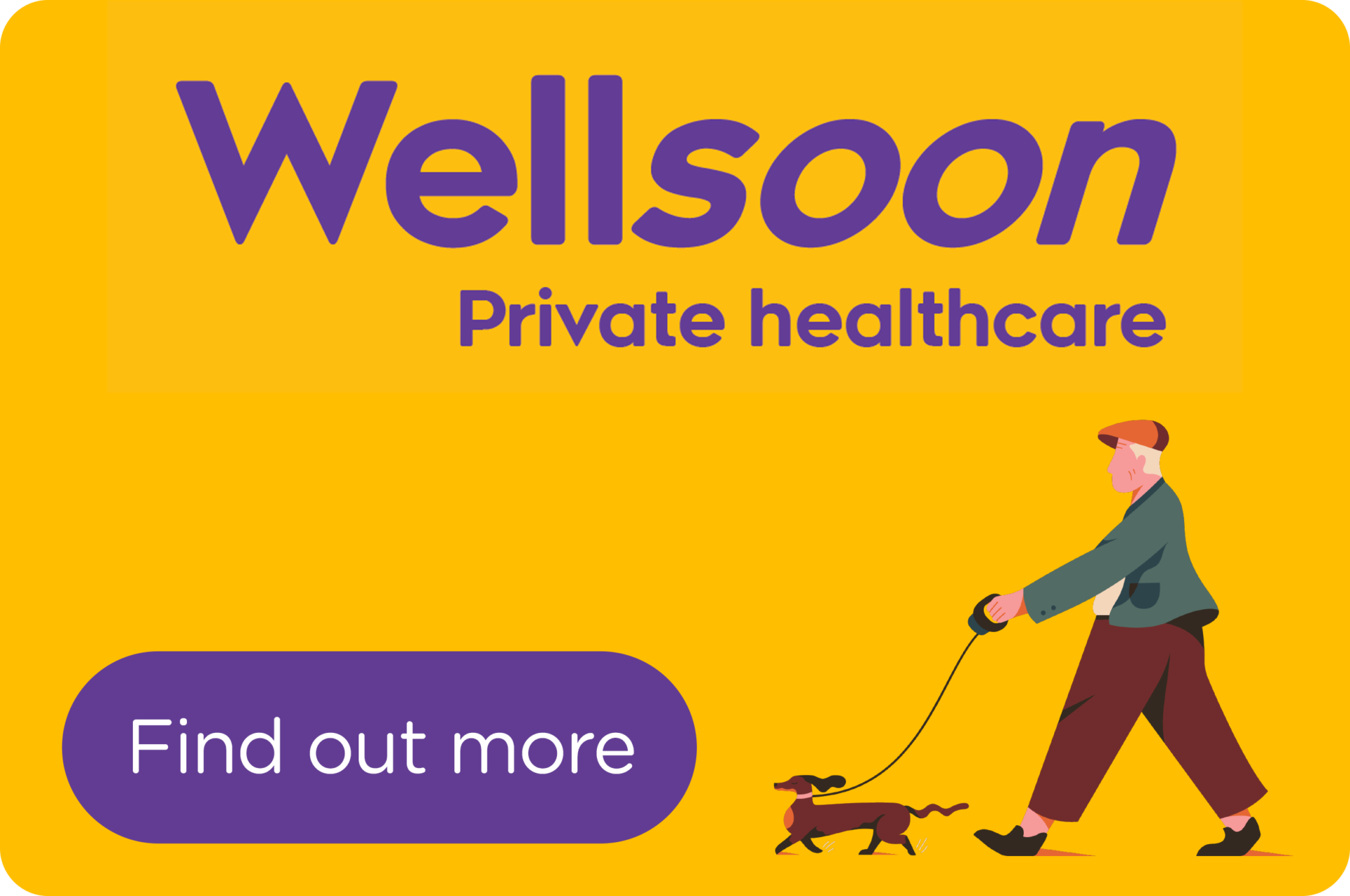 Wellsoon private surgery from Practice Plus Group button - click to find out more