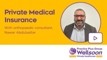 Private Medical Insurance video with consultant orthopaedic surgeon Nawar Abdulsattar