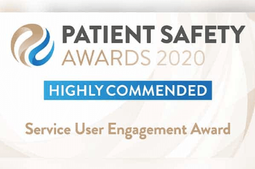 Patient Safety awards banner