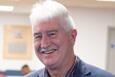 Michael Earls knee replacement patient at Southampton