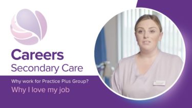 Careers in Secondary Care. Why I love my job - Jen