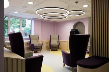 Birmingham hospital interior photo