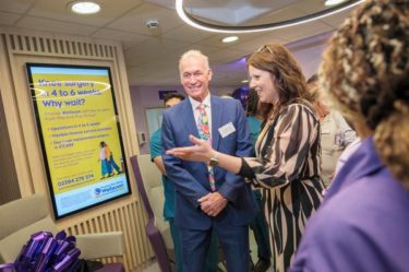 New Birmingham hospital photo, Practice Plus Group- Dr Hilary Jones and HD Samantha Doubleday