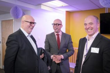 New Birmingham hospital photo, Practice Plus Group- senior team at opening ceremony