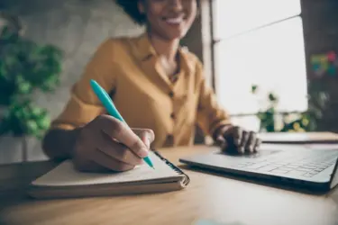 women making a list